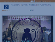 Tablet Screenshot of eyvaldecal.com